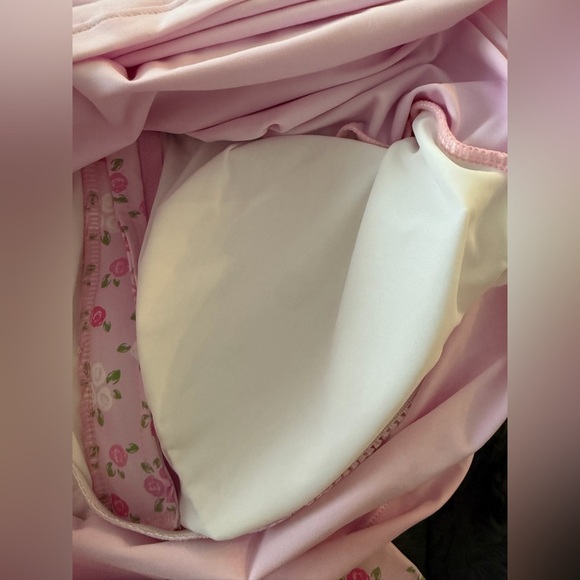 Betsey Johnson Long Sleeve Half Zip Rash Guard Size L NWT - Picture 9 of 9